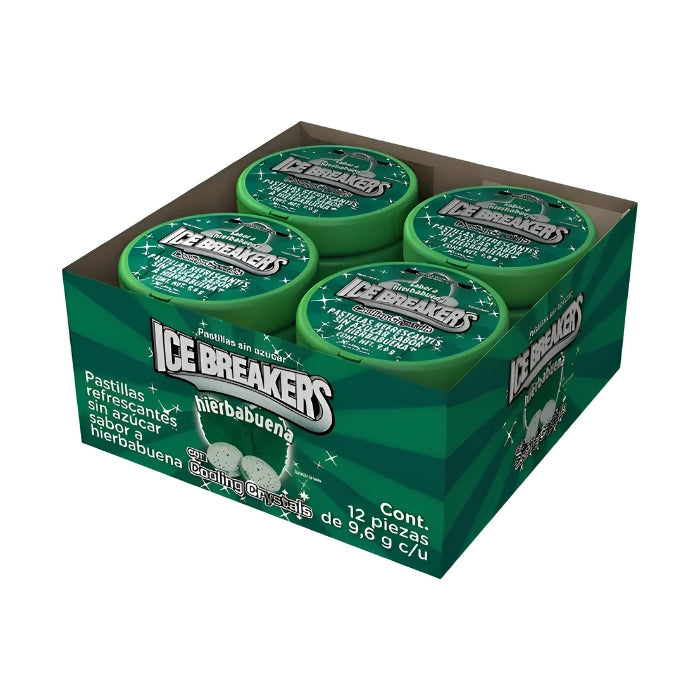 Ice Breakers Hierbabuena 12 Piezas