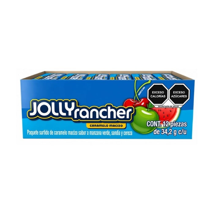 Jolly Rancher Surtida 12 Tubos 34.2 Gramos
