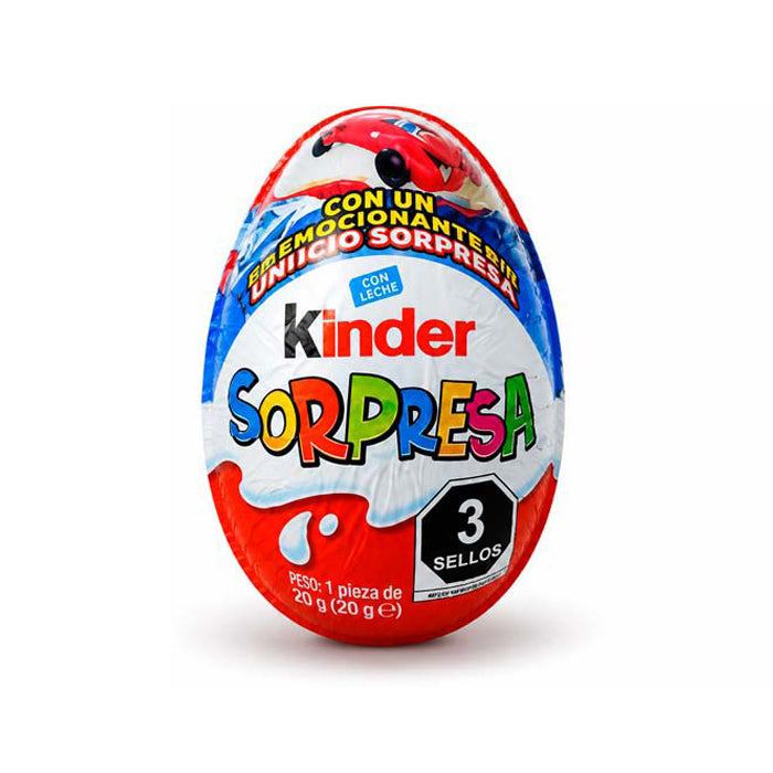 KINDER SORPRESA T12 VEHICULOS 8 DPLY 12P