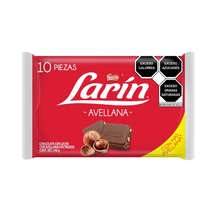 Larín Avellana 10 Piezas