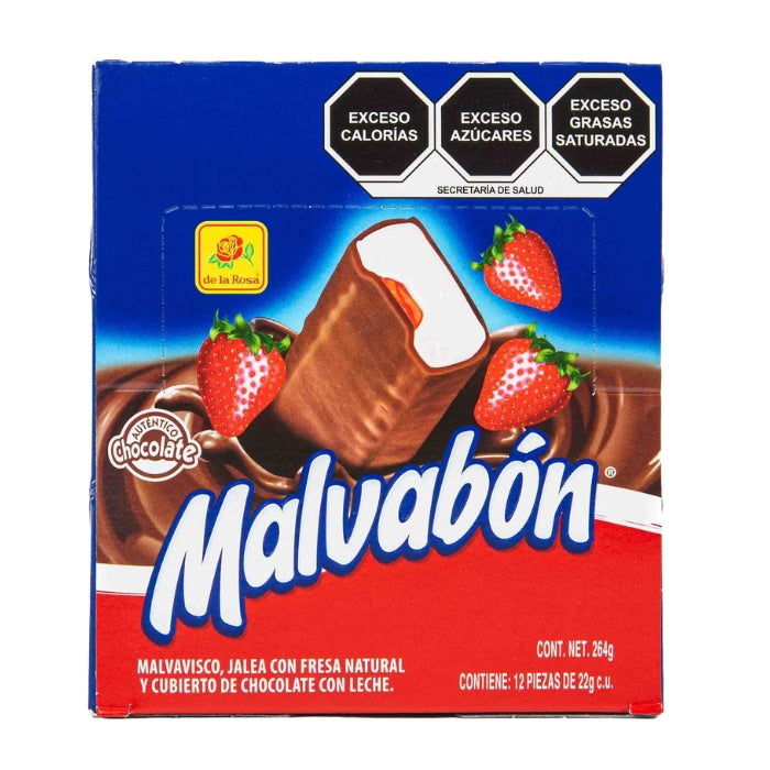 Malvabon Fresa 12 Piezas