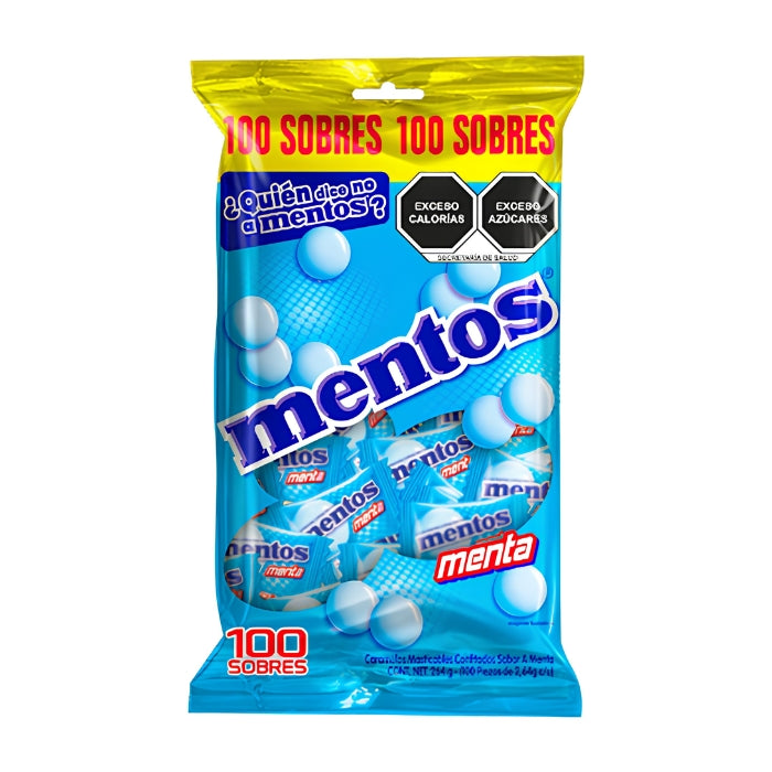 Mentos Menta Bolsa 100 Piezas