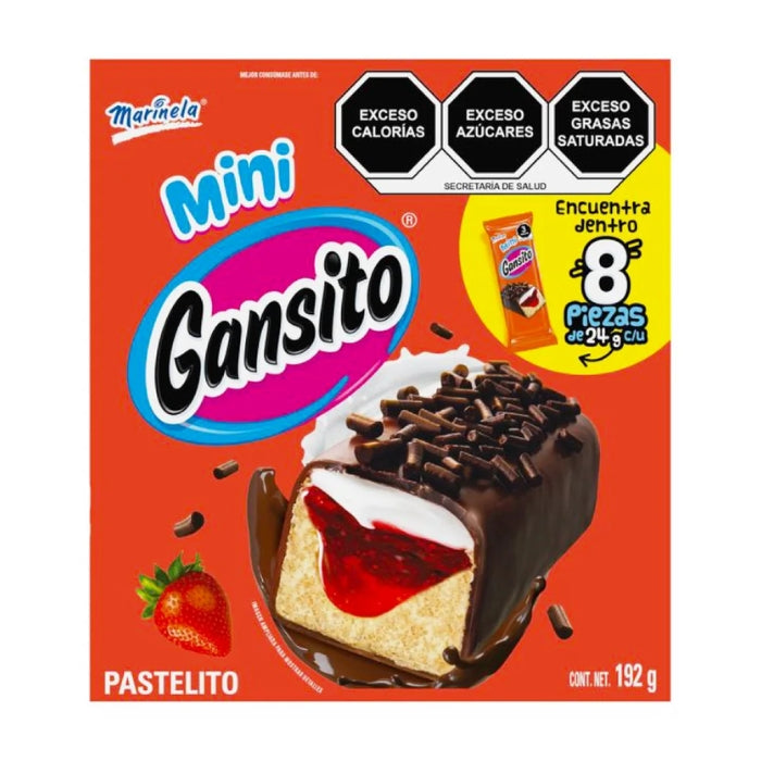 Mini Gansito 8 Piezas