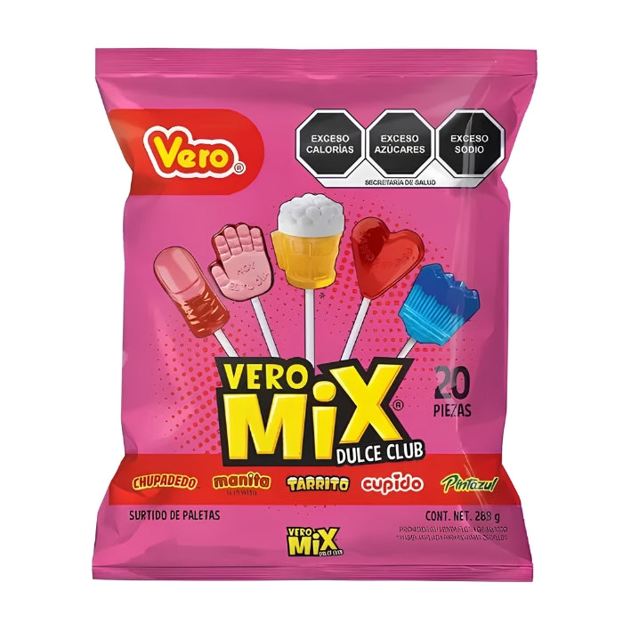 Mix Paleta Sin Chile 20 Piezas