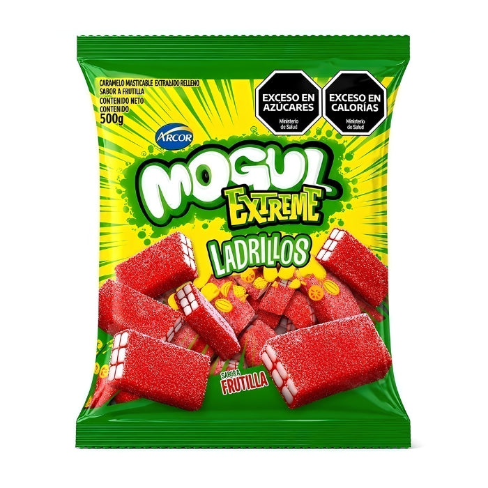 Mogul Extreme Ladrillo Frutilla 500 Gramos