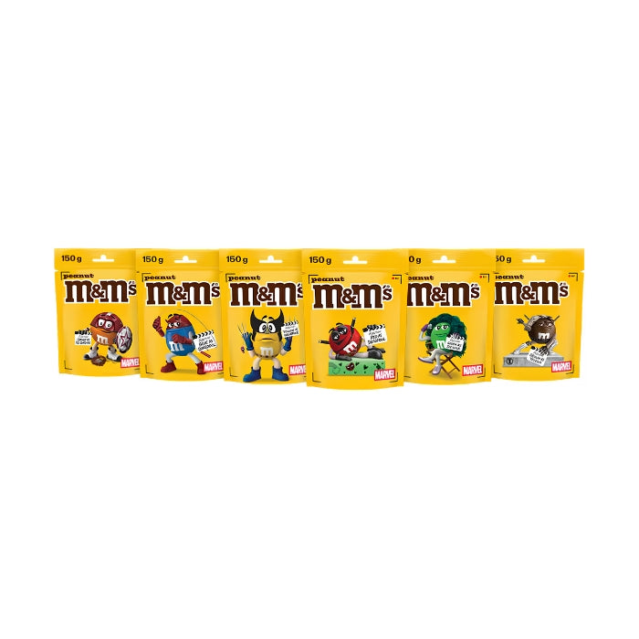 M&M's Six Pack Marvel 6 Piezas