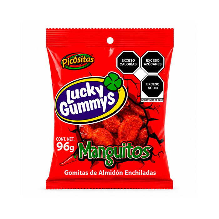 MANGUITOS ENCHILADOS 12 BOLSAS DE 96 GR