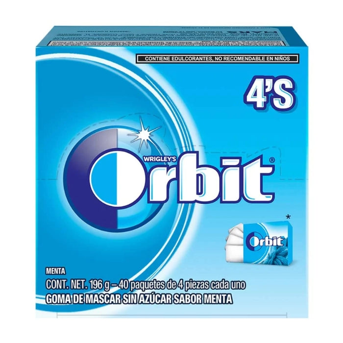 Orbit Menta 40 Piezas