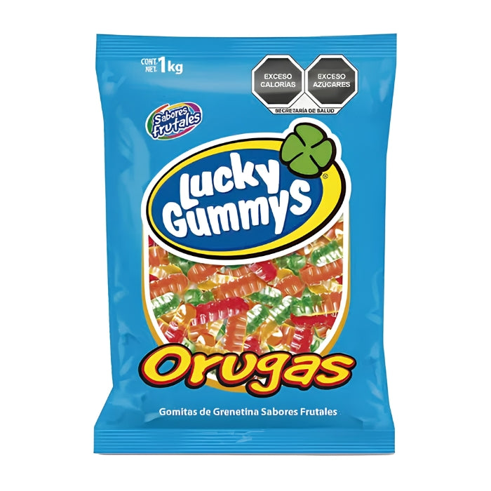 Orugas Lucky Gummys 1 Kilogramo