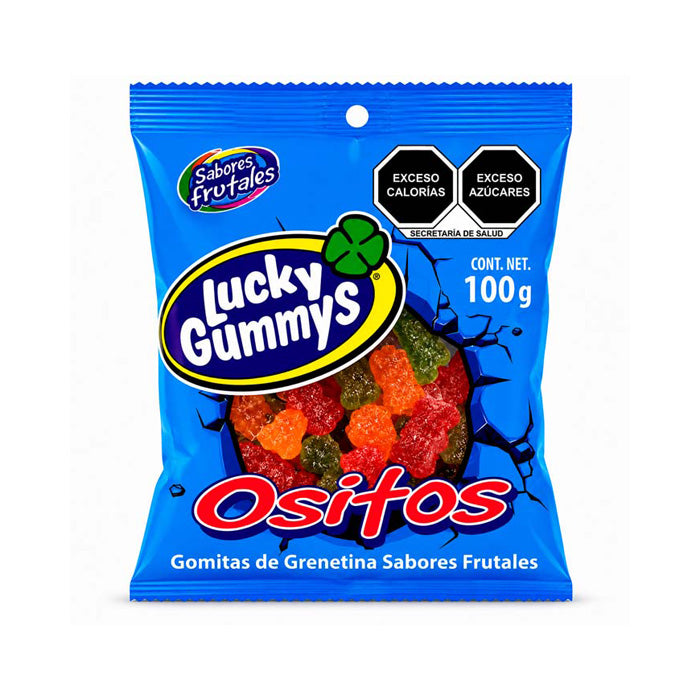 OSITOS LUCKY C/12 BOLSAS DE 100 GR