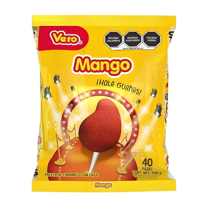 Paleta Mango Chile 40 Piezas