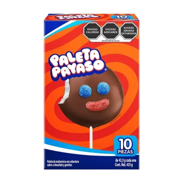 Paleta Payaso Grande 10 Piezas