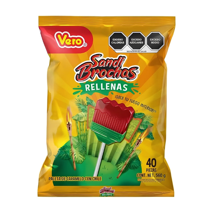 Paleta Sandibrocha Rellena 40 Piezas