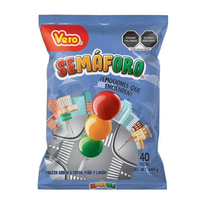 Paleta Semáforo 40 Piezas