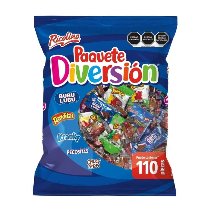 Paquete Diversión Ricolino 1.380 Kilogramos