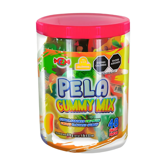 Pela Gummy Vitrolero con 48 Piezas