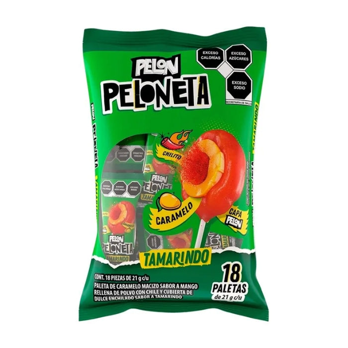 Peloneta Tamarindo 18 Piezas