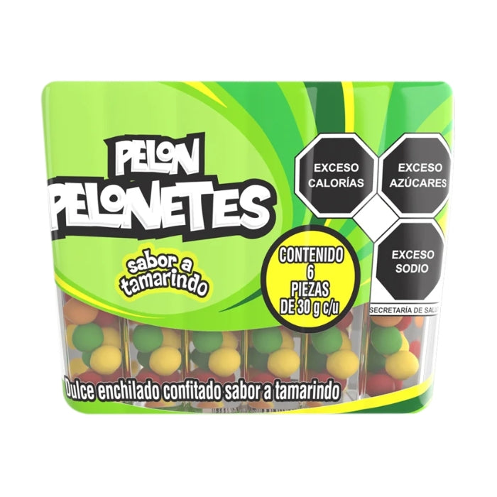 Pelonetes Display 6 Piezas