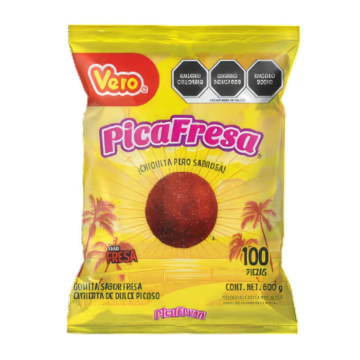 Pica Fresa 24 Bolsas con 100 Piezas