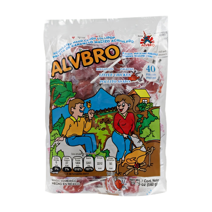 Pollo Asado Alvro 24 Paquetes con 40 Piezas