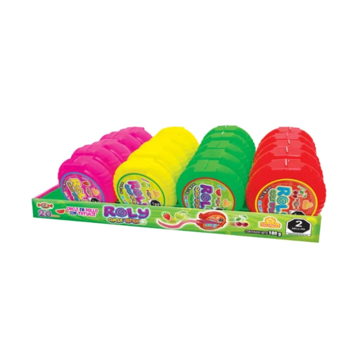 Roly Chicle Tattoo 20 Piezas