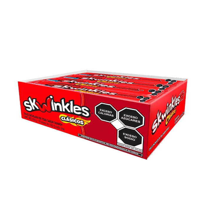 Skwinkles Clásico Chamoy 12 Piezas
