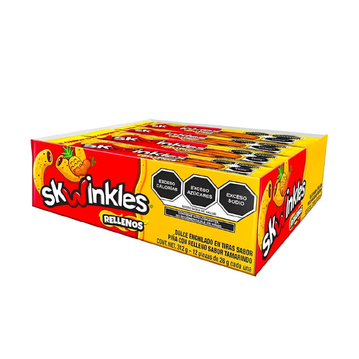 Skwinkles Rellenos Piña Tamarindo Promo 12+1 Piezas