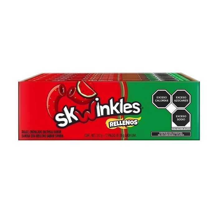 Skwinkles Rellenos Sandía 12 Piezas