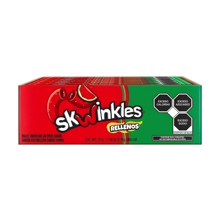 Skwinkles Rellenos Sandía 24 Displays con 12 Piezas