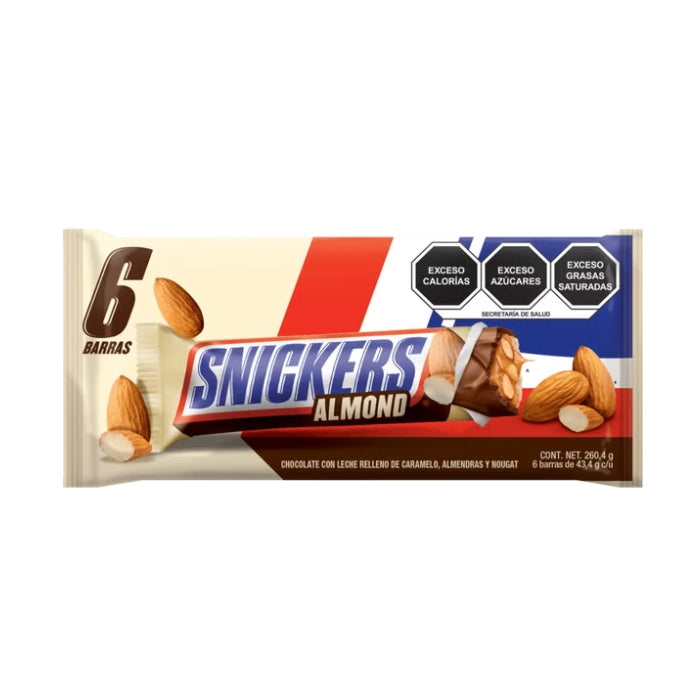 Snickers Almond 6 Piezas