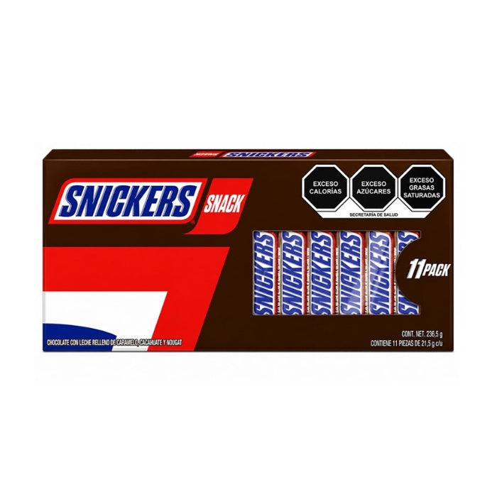 Snickers TRD Snack 11 Piezas