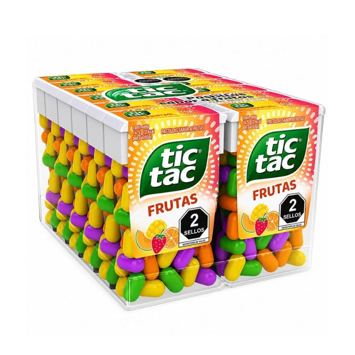 Tic Tac Frutas 12 Piezas