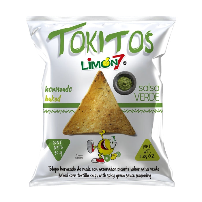 Tokitos Salsa Verde 40 Piezas 30 Gramos