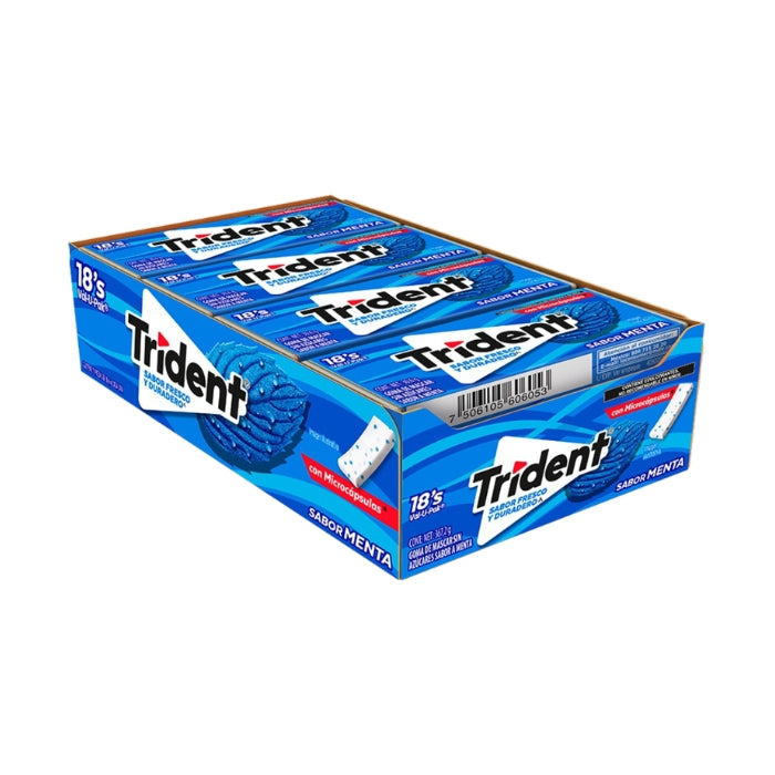 Trident Value Pack Menta-Fue 12 Piezas