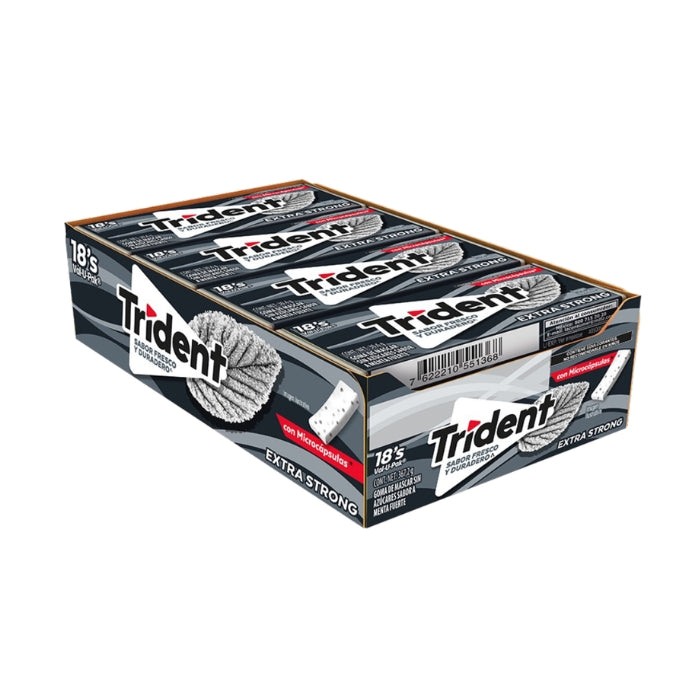 Trident Value Pack Menta-Fue 12 Piezas