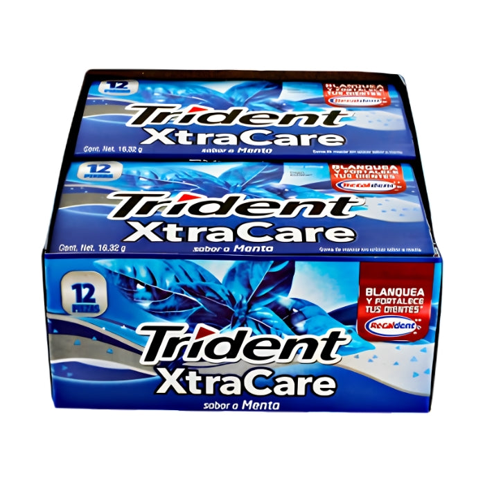 Trident Xtra Care Menta 12 Piezas