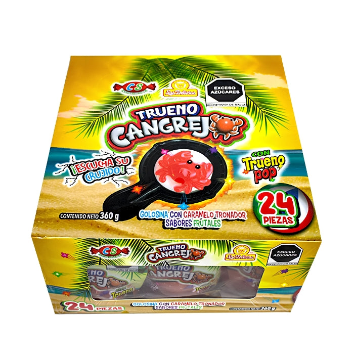 Trueno Cangrejo 24 Piezas