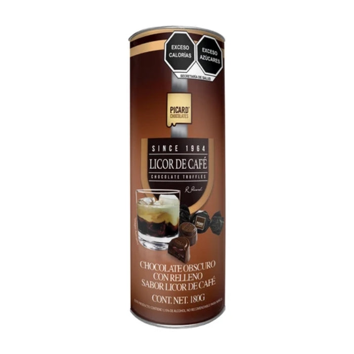 Tubo Licor Café 180 Gramos