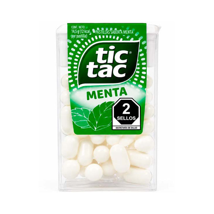 TIC TAC MENTA 12 DPLY C/12 PZAS