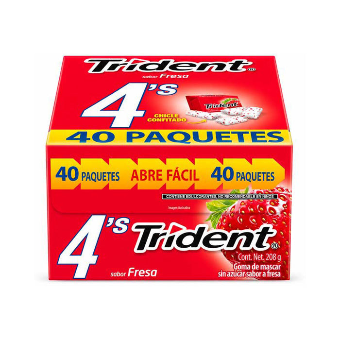 TRIDENT 4´s FRESA 40/40