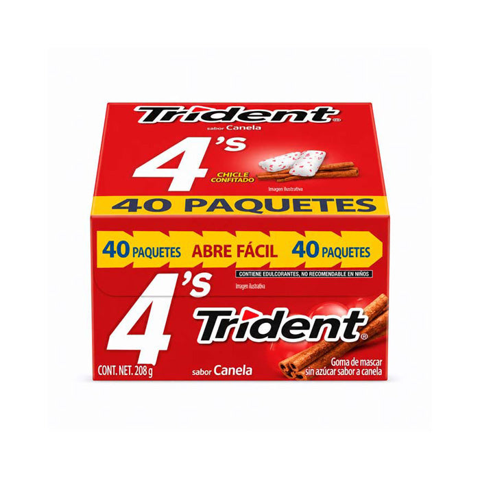 TRIDENT 4 CANELA 40/40