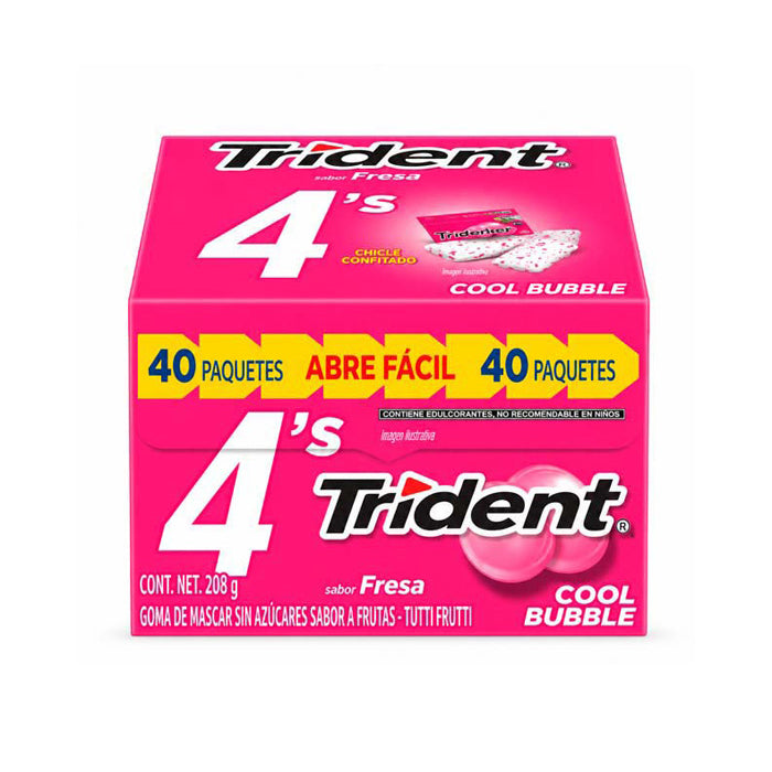 TRIDENT 4´s COOL BUBBLE 40/40
