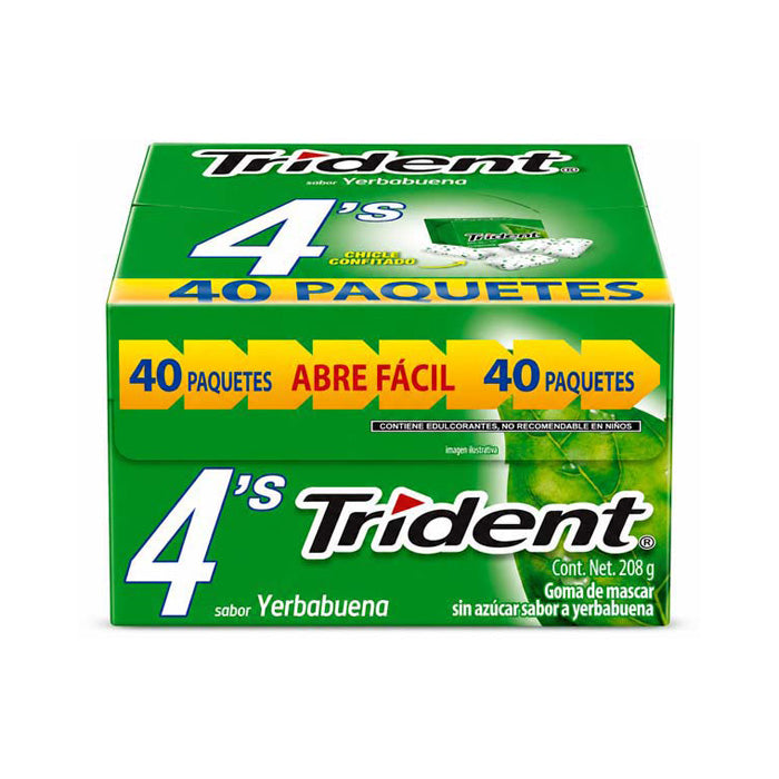 TRIDENT 4´s YERBA 40/40