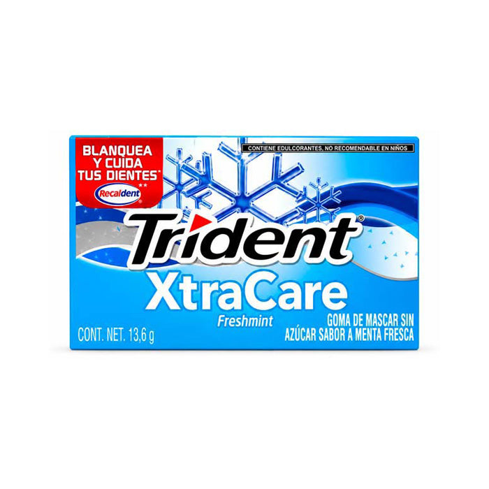 TRIDENT XTRACA FRESH MINT 32 DPLY C/12 P