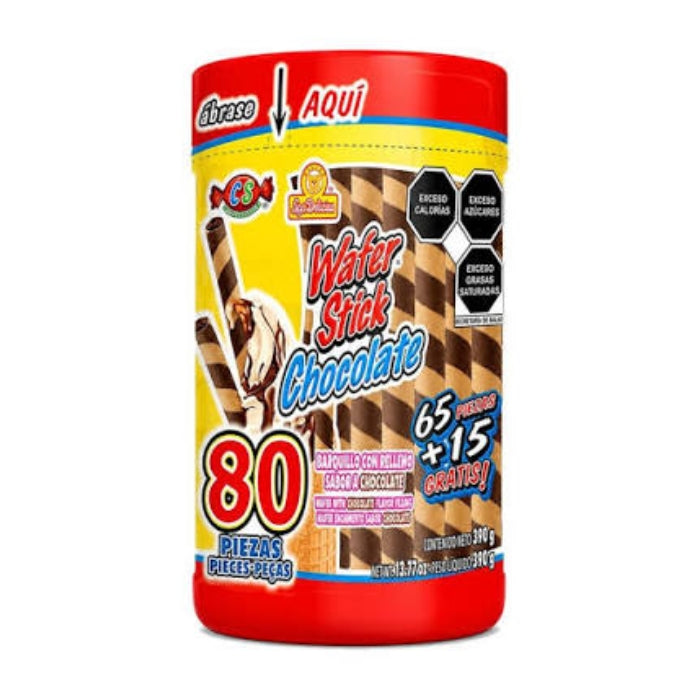 Wafer Stick Choco 80 Piezas