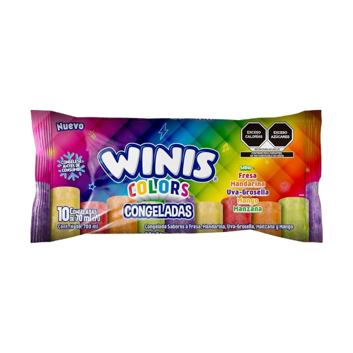 Winis Congelada Colors 10 Piezas