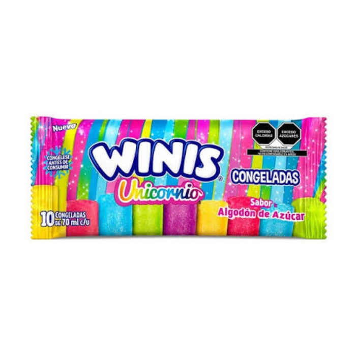 Winis Congelada Unicornio 10 Piezas