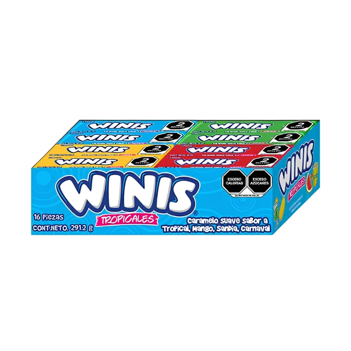 Winis Tubo T7 Tropical 16 Piezas