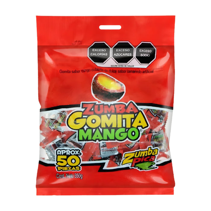 Zumba Gomita Mango 50 Piezas