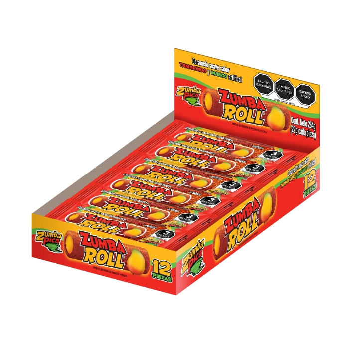 Zumba Roll Mango 12 Piezas